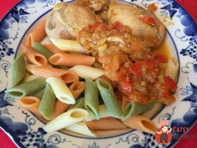 Каррі з курки з овочами