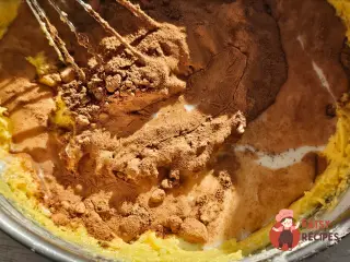 Крок 5: Шоколадний кекс з чорницею