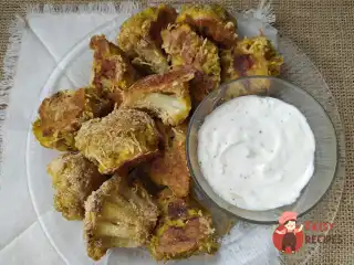 Цвітна капуста в сирній паніровці