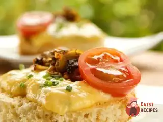 Балакуха на тостах з трюфелями