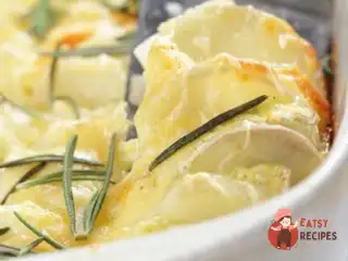 Гратен з картоплею та ріпою