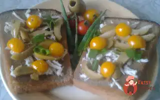Бутерброди З Куркою Та Оливками