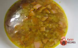 Гречаний Суп З Ковбасою