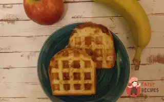 Простий Гарячий Бутерброд У Вафельниці