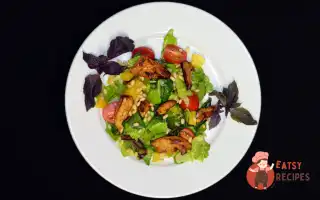 Салат З Куркою Та Персиками