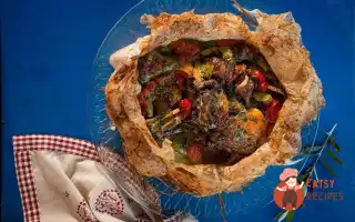 Клефтико - Баранина, Запечена З Овочами