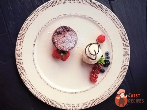 Шоколадні кекси з шоколадом