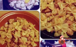 Фарфалле З Куркою Та Медом