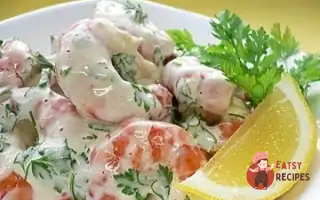 Салат З Креветками, Помідорами Та Паприкою