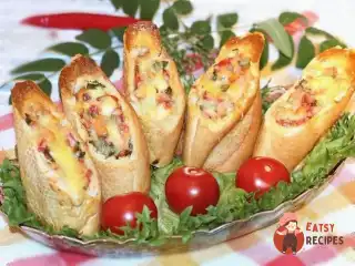 Склянки хлібні з багету