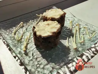 Різотто з печерицями та вершковим соусом