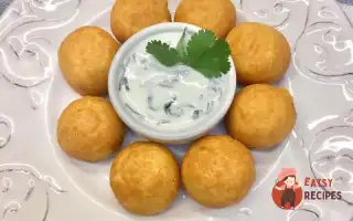 Горохові Крокети З Сиром, Мацоні Та Кінзою