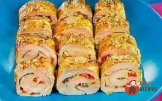 Курячі Рулети З Перцем