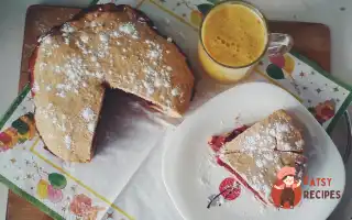 Закритий Пиріг З Журавлиною Та Яблуками