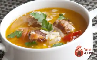 Курячий Суп З Рисом Та Сиром