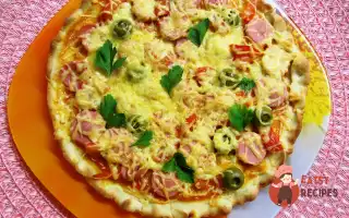 Піца З Сосисками Та Овочами
