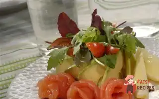 Салат З Руколи, Мангольду Та Сьомги