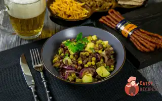 Німецький Картопляний Салат Із Ковбасками