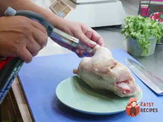 Крок 1: Чкмерулі з курчати