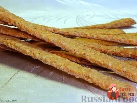 Вівсяні палички із сиром