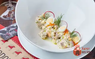 Олів'є З Яловичим Язиком І Соусом Тоннато