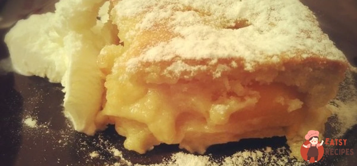 Пиріг з персиками та пломбіром