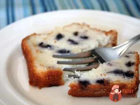 Лимонний хліб із чорницею