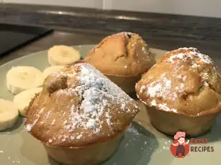 Маффіни з бананами та медом