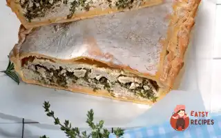 Пиріг З Індичкою Та Шпинатом