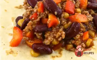 Яловичина З Бобами Та Кукурудзою По-Мексиканськи