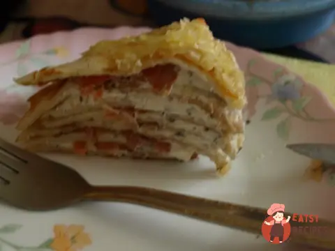 Млинець з фореллю