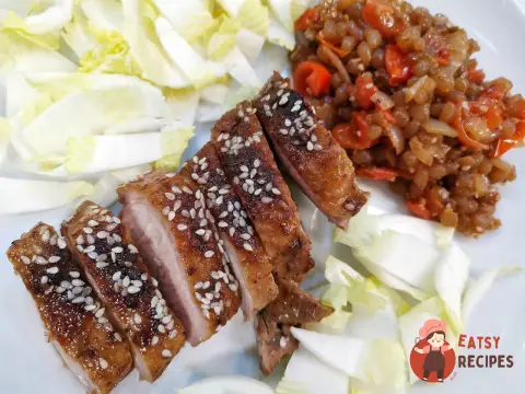 Качина грудка з рисом ширатаки