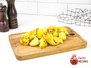 Крок 5: Сирний суп із запеченою картоплею