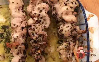 Грецька Вечеря З Куркою Сувлаки Та Салатом З Ріпи
