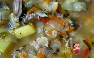 Прості Щі Зі Свіжої Капусти