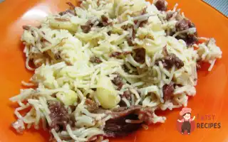 Макарони По-Флотськи З Вареною Яловичиною
