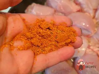 Крок 4: Курка з грибами та шпинатом