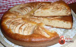 Сирний Пиріг З Яблуками