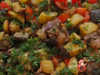 Крок 15: Яловичина з овочами