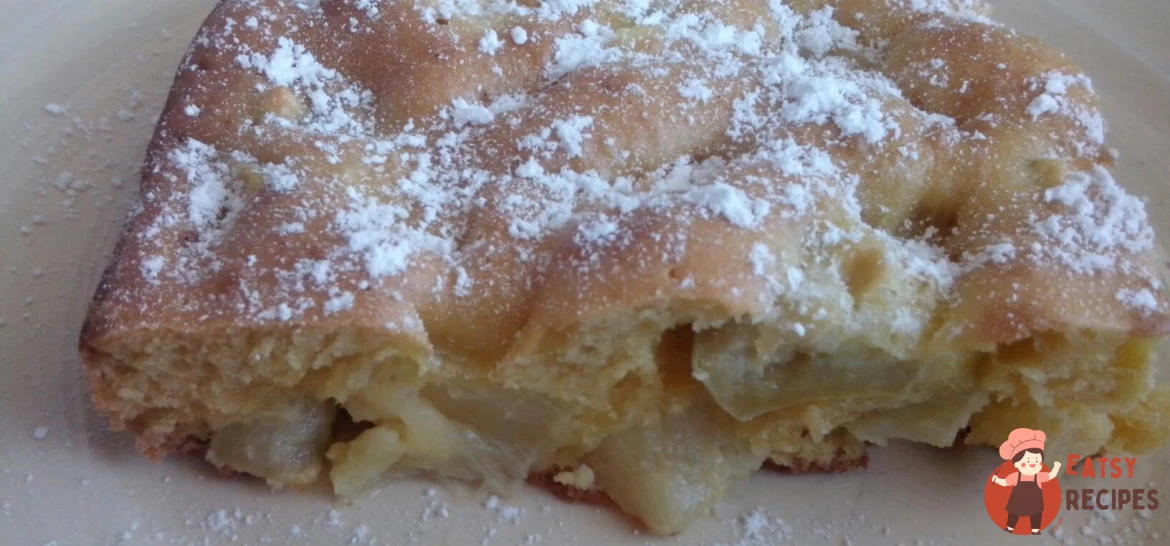 Ананасово-яблучна шарлотка