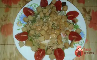 Салат З Креветками Та Овочами