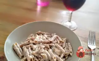 Паста З Вершковим Соусом Із Морепродуктів