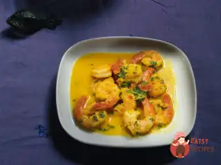 Креветки з чатні з манго