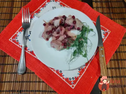 М'ясо з журавлиною