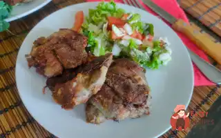 Куряча печінка в паніровці