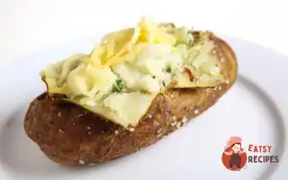 Печену Картоплю З Начинкою З Броколі, Сиру Та Бекону