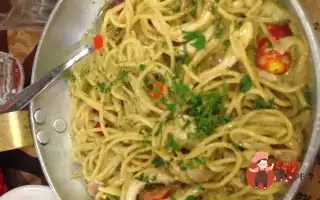 Грецька Паста З Кальмарами