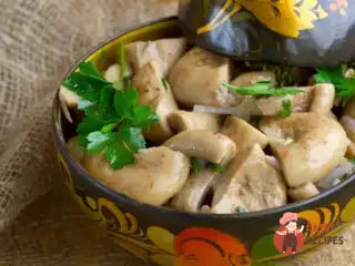 Мариновані гриби портобелло
