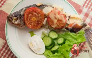 Тріска, Запечена З Сиром Та Помідорами