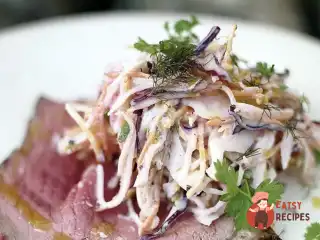 Салат коулсло з натуральним йогуртом